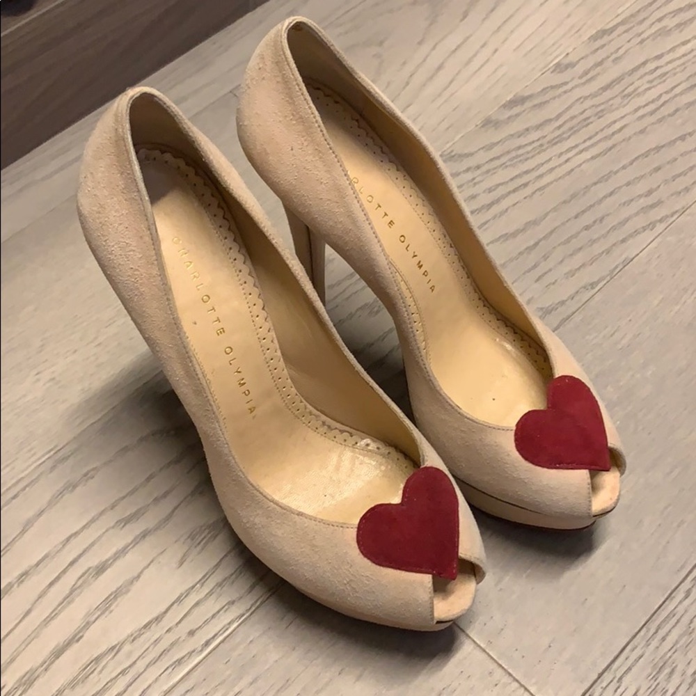 Charlotte Olympia heart heels